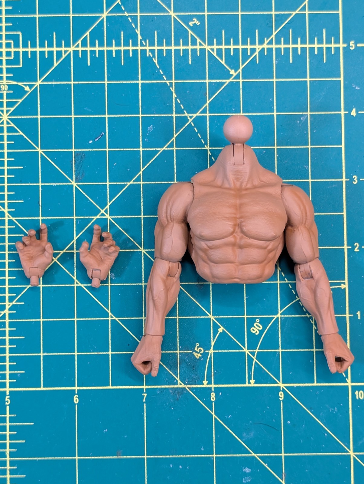 Mythic Legions Four Horsemen Armory Gladiator “FLESH TORSO, ARMS & HANDS” *NEW*