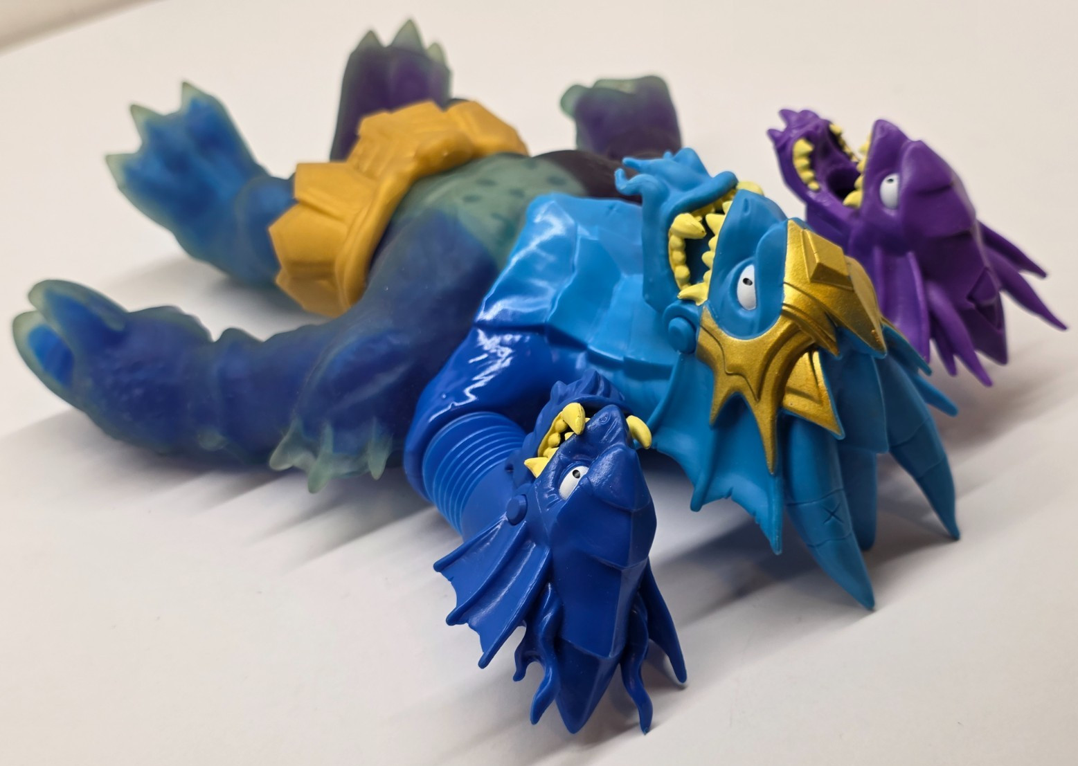Heroes of Goo Jit Zu Deep Goo Sea King Hydra 3-Headed Toy Figure Moose