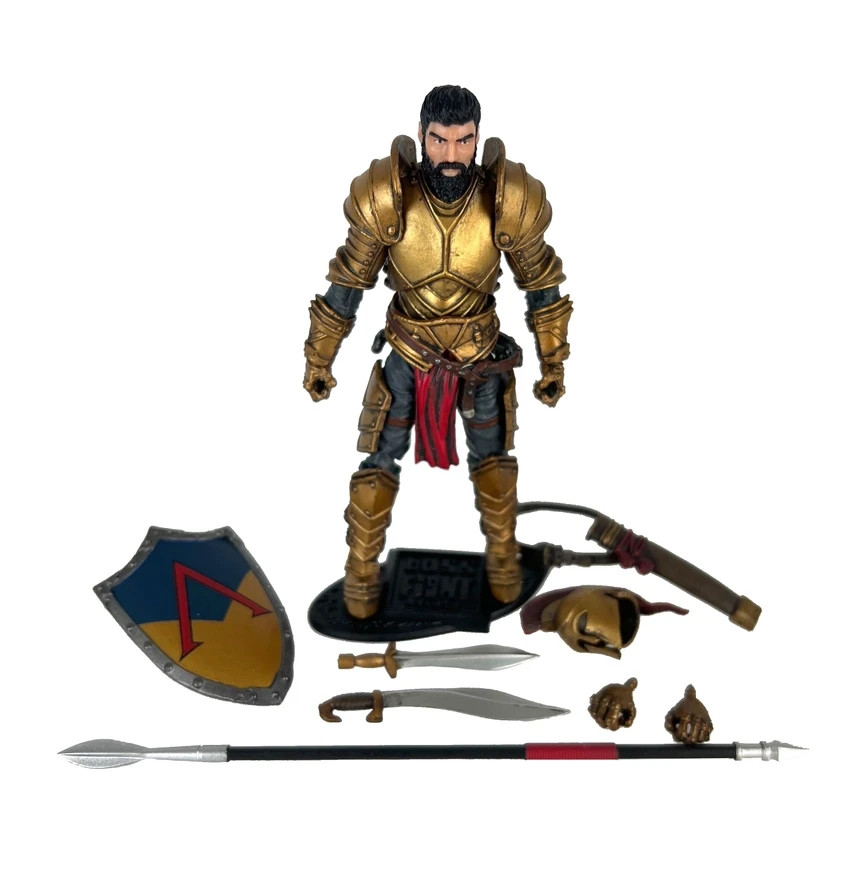 Leonidas v3 Vitruvian Hacks Action Figure 3 3/4″ Boss Fight Studio 1:18 Scale