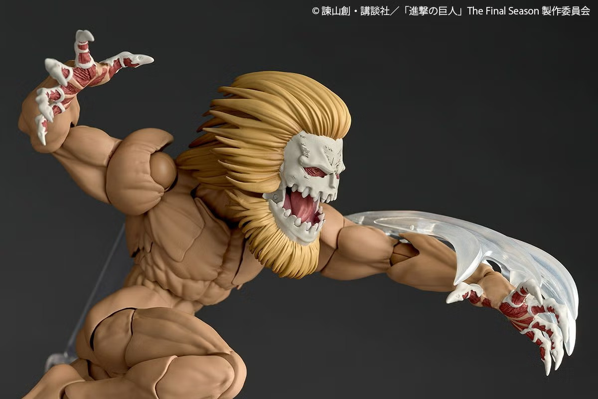 Revoltech Amazing Yamaguchi Attack on Titan Jaw Titan w/ Bonus Parts