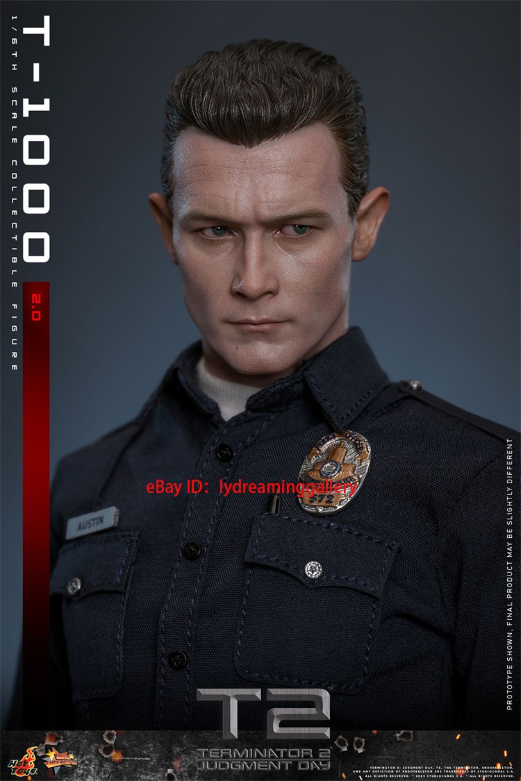 Hot Toys MMS774 Terminator 2：Judgment Day T-1000 2.0 1/6 Limited Action Figure
