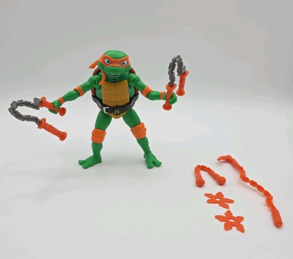 Teenage Mutant Ninja Turtles: Mutant Mayhem 4.25” Michelangelo Figure
