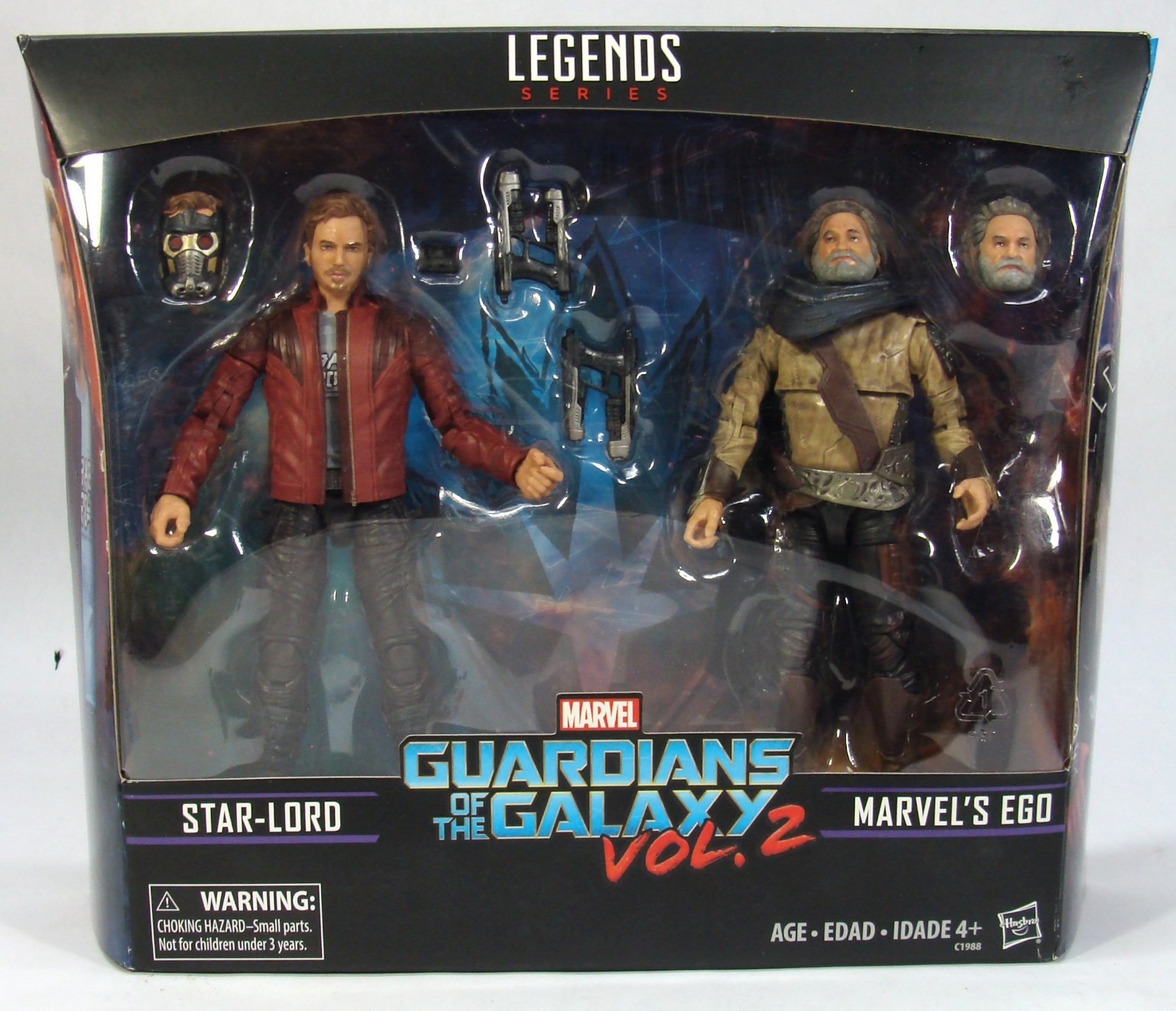 MARVEL LEGENDS GUARDIANS OF THE GALAXY 2 PK 6″ SCALE FIGURES KURT RUSSELL 2017