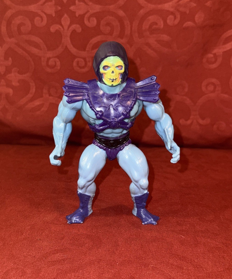 Vintage 1981 MOTU Half Boot Skeletor He Man Masters Of The Universe Soft Head