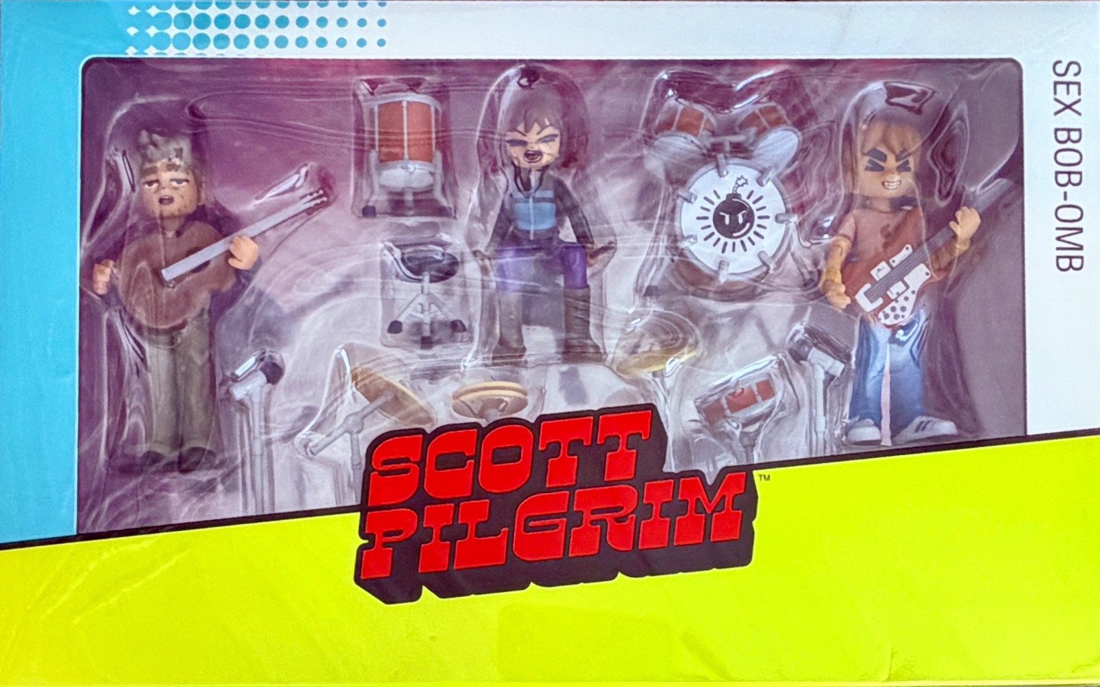 Limited • Bottleneck Gallery • Scott Pilgrim • Sex Bob-Omb • 3-Pack • Ships Free