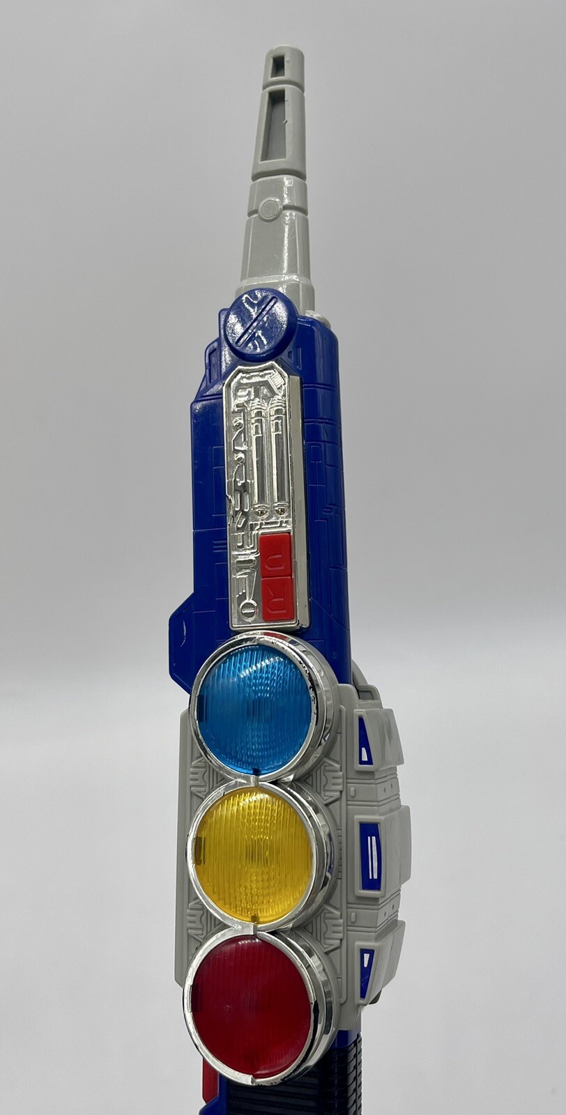 1997 Power Rangers Carranger Blue Centurion Synergizer Sword Recording Toy China