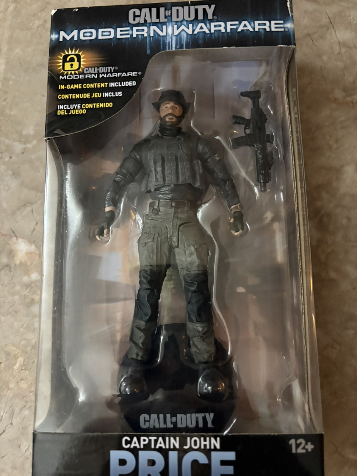 Call Of Duty Modern Warfare Captain John Price 6″ Act Fig McFarlane 2019 Sealed