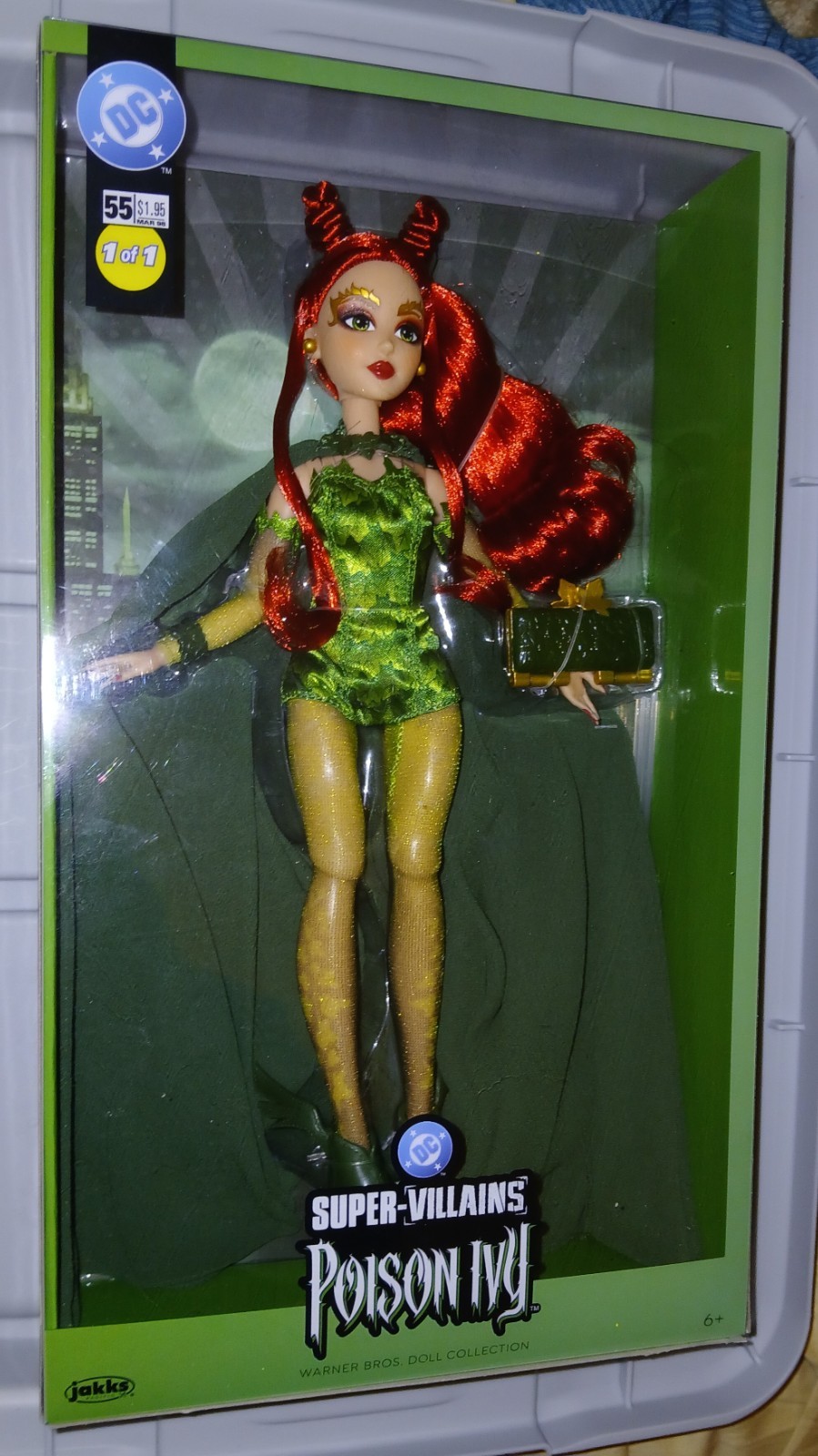 DC SUPER-VILLAINS POISON IVY 11″ INCH FASHION DOLL JAKKS PACIFIC 2026 NEW SEALED
