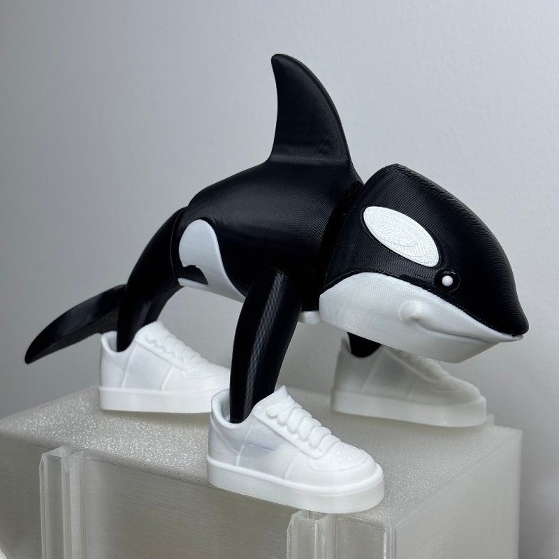 3D Printed Toy Orcalero Orcala 16cm Fully Articulated Eco-Safe Gift For Children