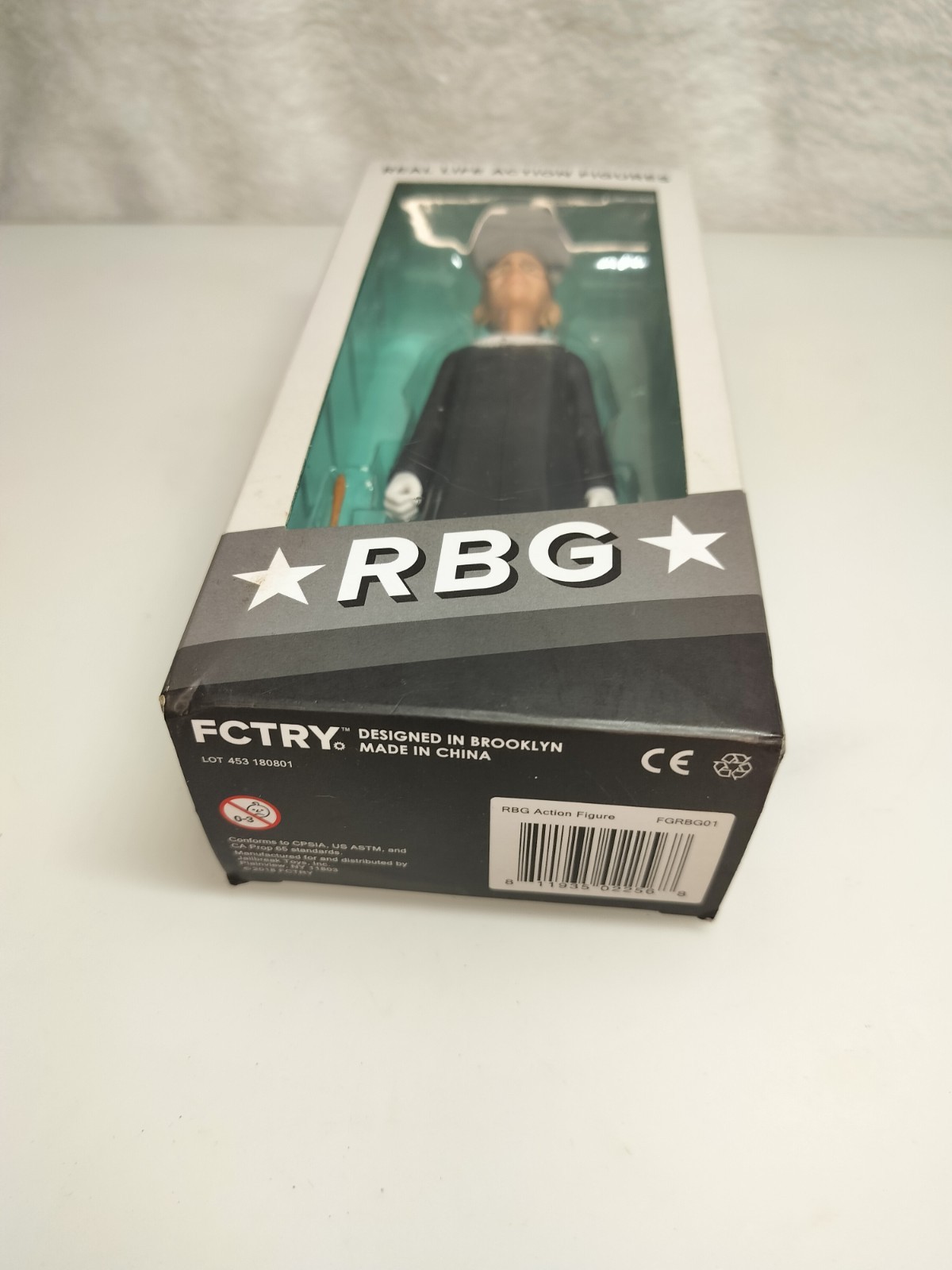 FCTRY Collectible Justice Ruth Bader Ginsburg RBG Action Figure Doll in Box Gift