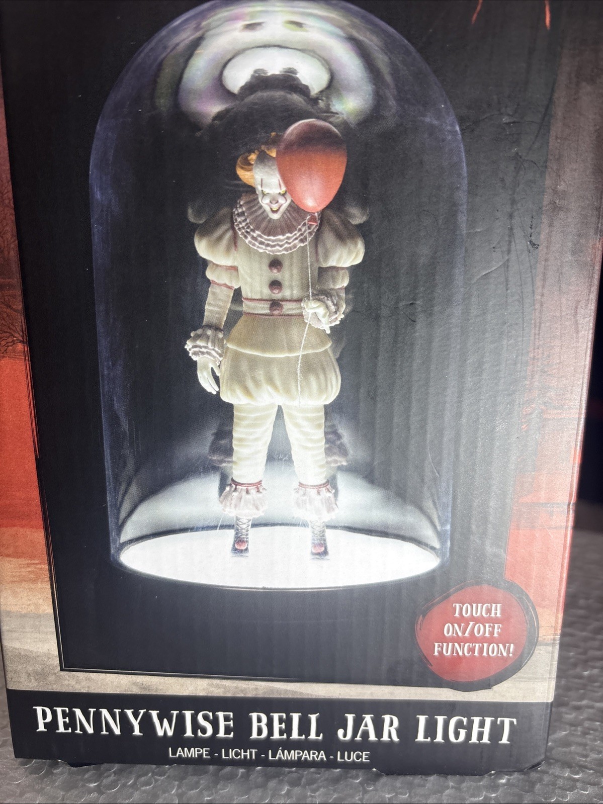 IT “Pennywise” Bell Jar Light Mini Light Paladone – Pennywise Clown New In Box