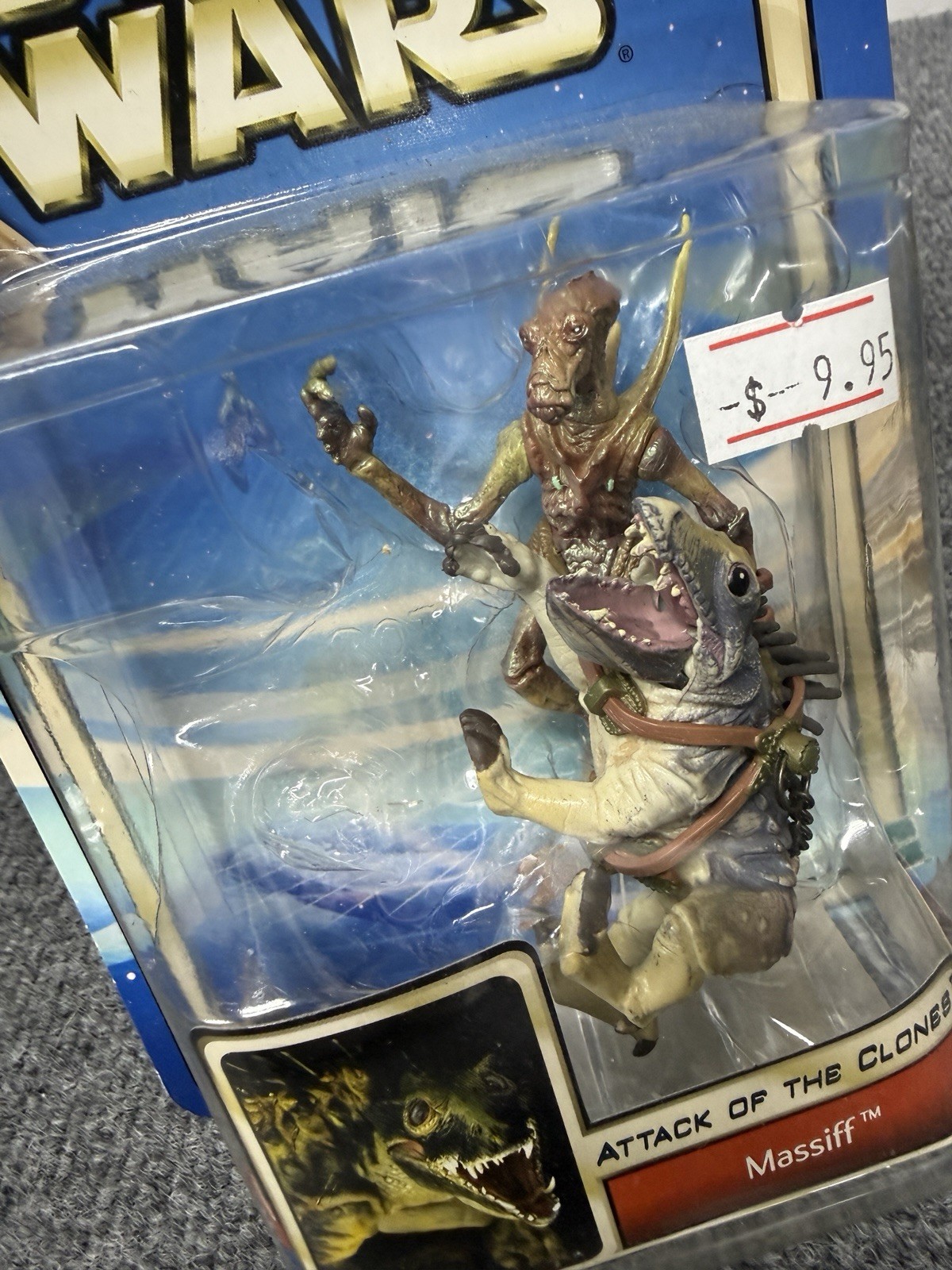 Hasbro Star Wars Saga Attack of the Clones Massiff Action Figure 2002