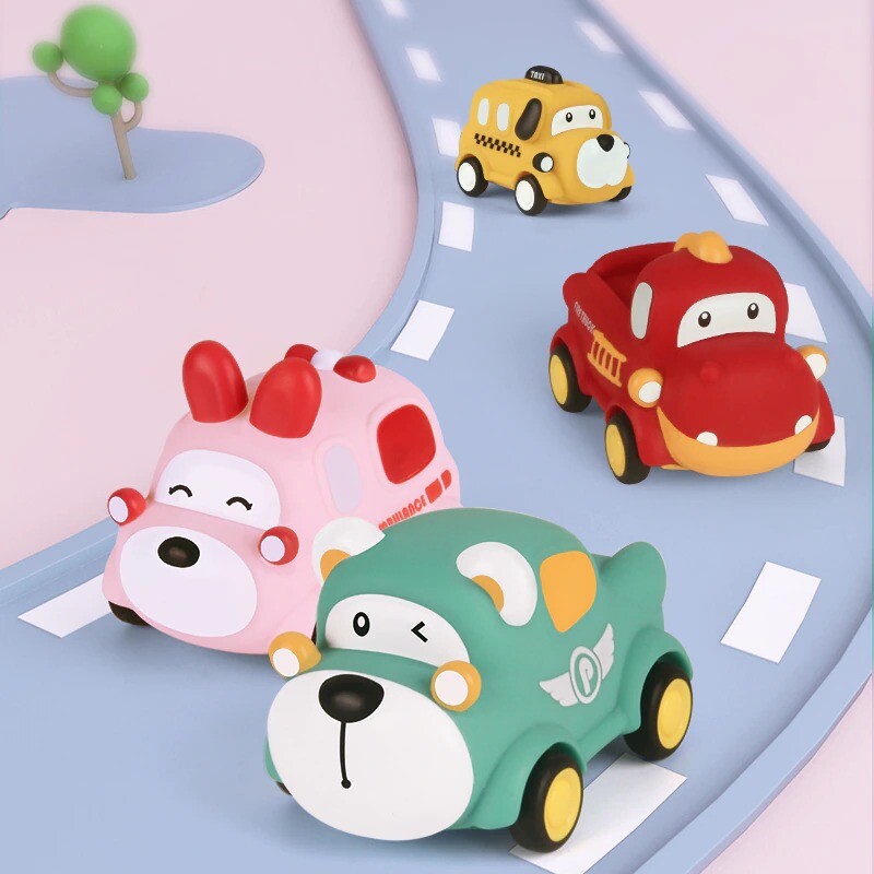 Car Toys For Baby Boys 1 Year Old Soft Toy Cars For Toddlers 13 24 Months Kids E