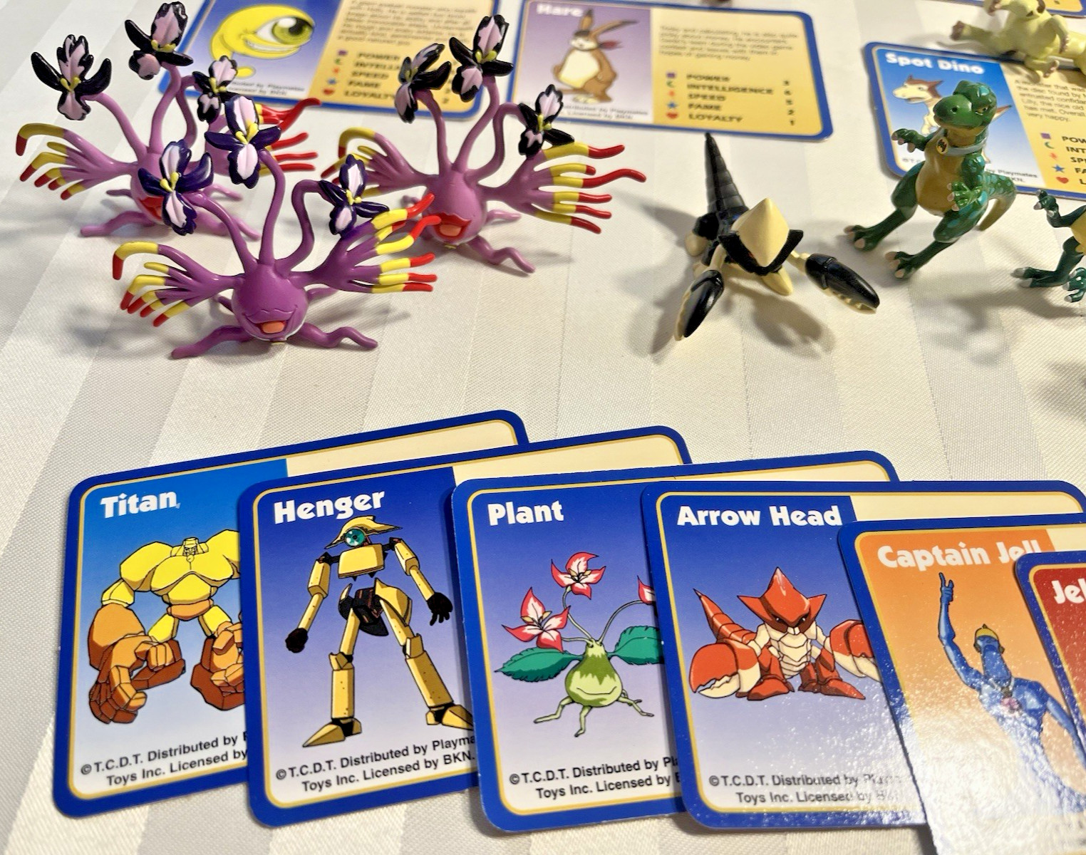 1999 Monster Rancher Lot of 39 PVC Figures 1.5” – 2″ Playmates TCDT + 33 Cards
