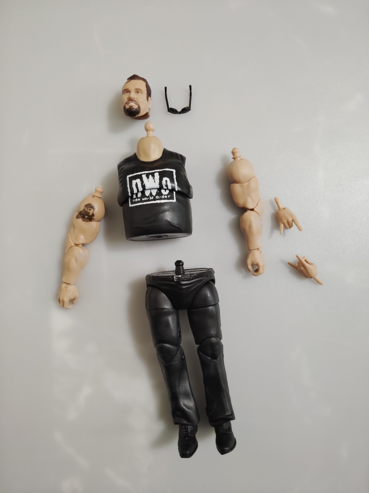WWE Monday Night Wars Elite Big Bubba Rogers Complete BAF Series 9
