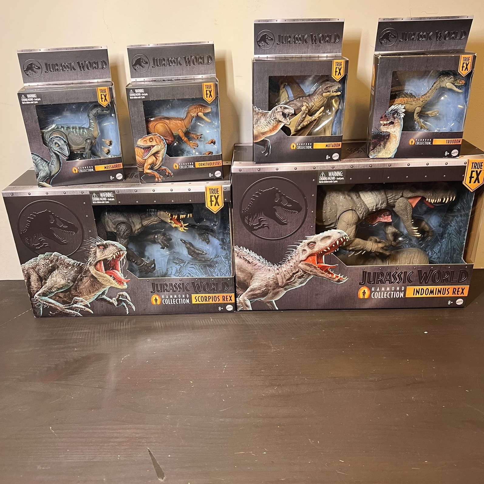 All Sealed! Jurassic World Hammond Collection Bundle