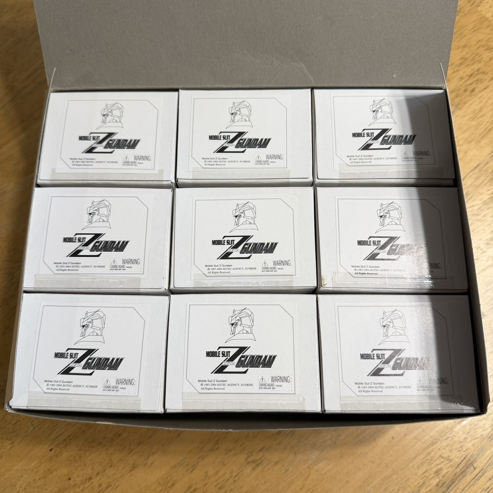 Vintage Mobile Suit Gundam Pencil Sharpener Mech Figures FULL CASE sealed 9 per