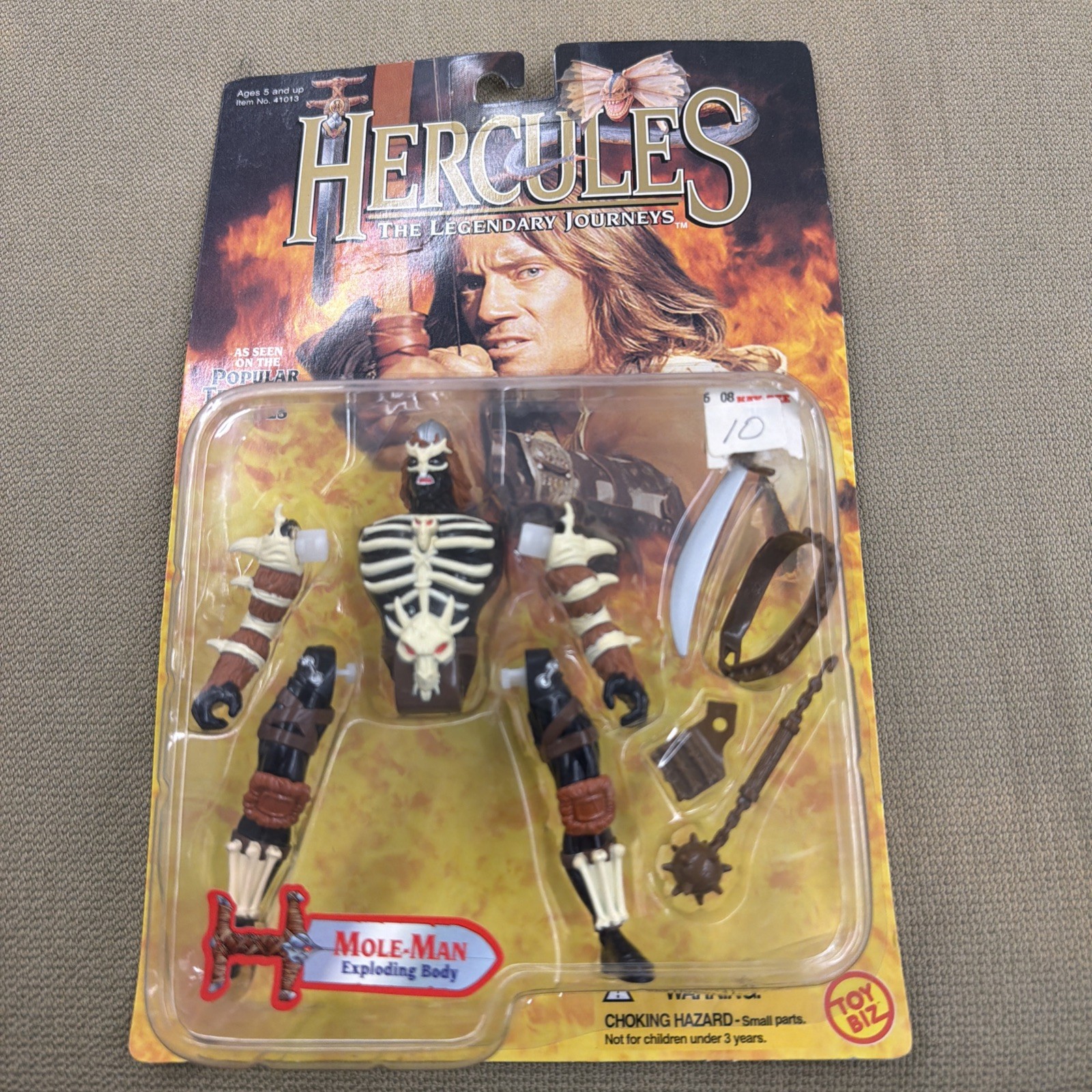 Toy Biz Hercules Figure The Mole-Man Exploding Body 1995 NIP