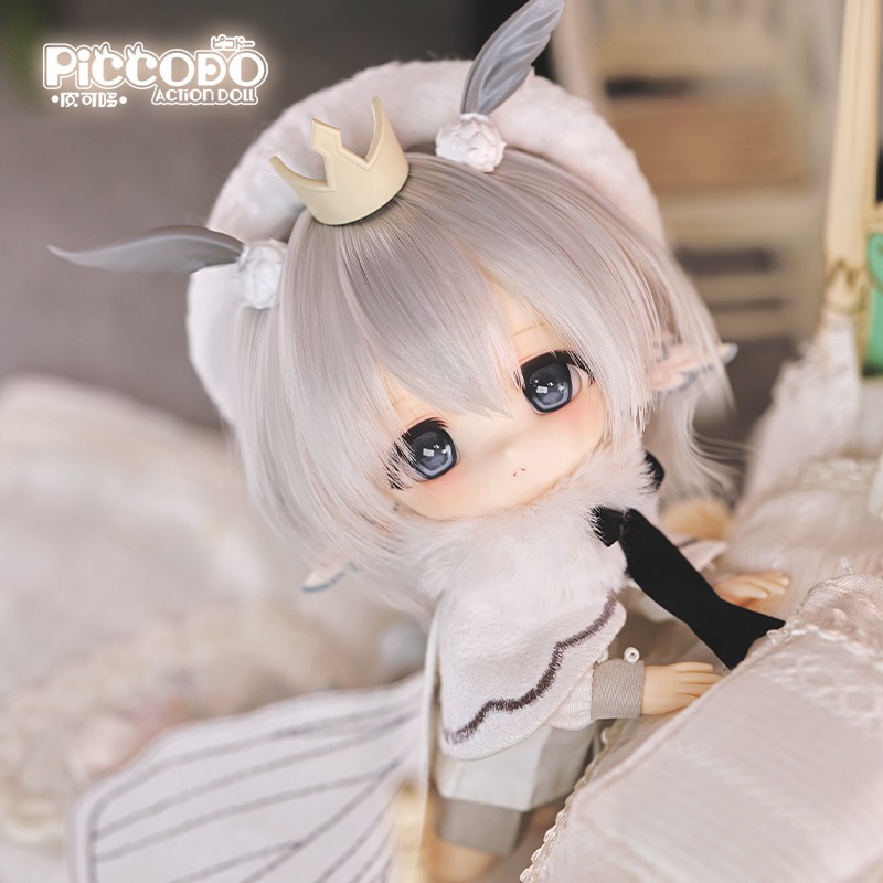 Piccodo Haneko Alice Moth Twins 13.6cm/5.3In Bjd Dressable Action Figure Gift