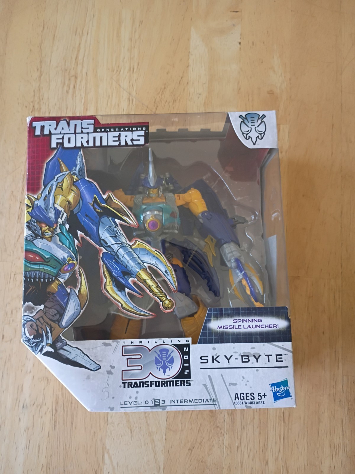 Transformers Generations SKY-BYTE Predacon Thrilling 30th Anniversary 2014