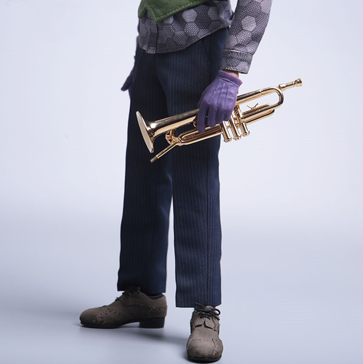 1/6 Scale Scene Model Musical Instruments Trumpet & Stand F 12″ Action Figure