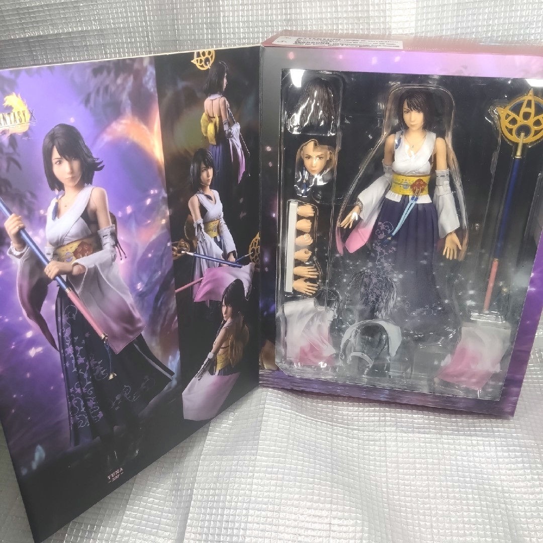 Final Fantasy X Play Arts Kai Summoner Yuna Action Fugure Square Enix Japan