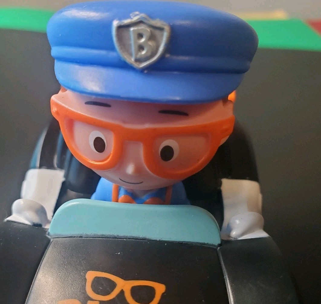 Blippi Mini Vehicle Police Car 2019, Made By Jazwares BLP0038 For 3 Years And Up