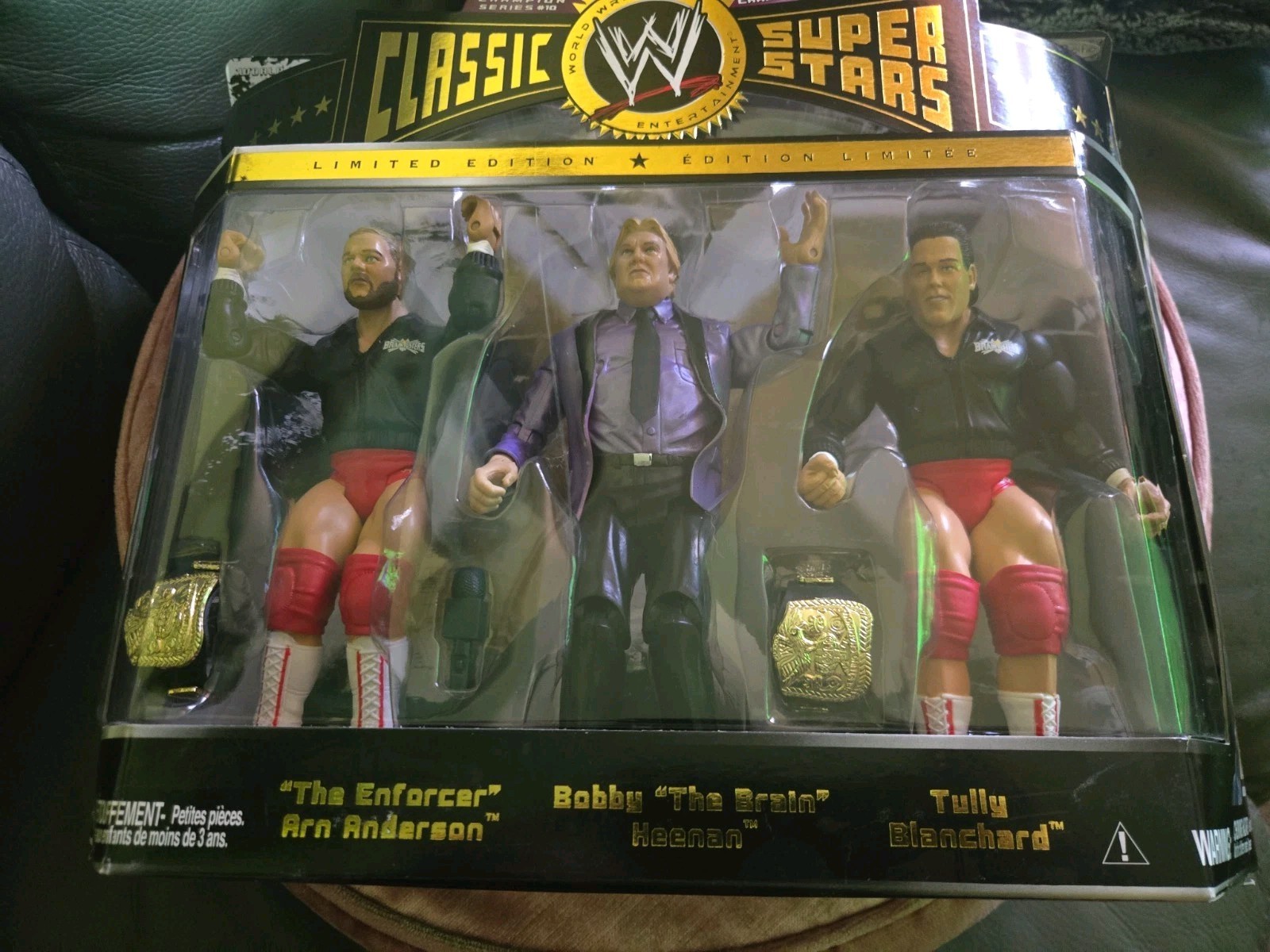 WWE Jakks Pacific Classic Superstars The Brain Busters Anderson Blanchard Heenan