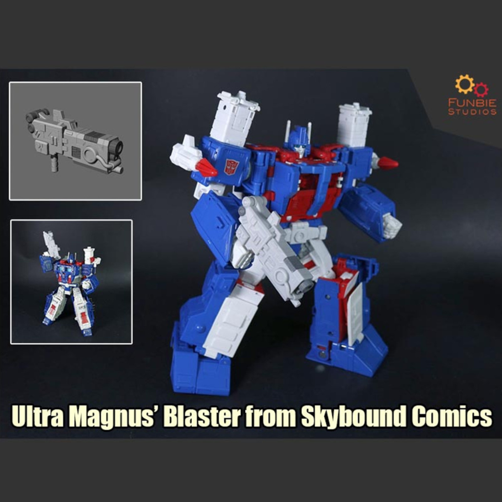 Skybound Comic Blaster Upgrade Kit for Studio Series 86 Ultra Magnus