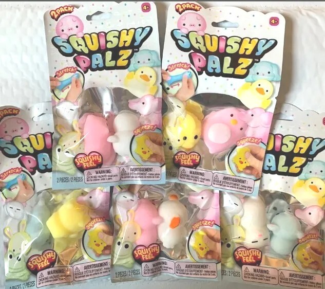 ⚡Lot of 5 CRUSH PETS , 2 pieces per pack. Random Bags PETS and Color may vary