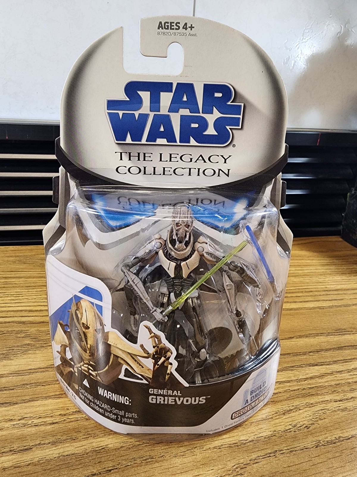 Star Wars Wars Legacy Collection General Grievous BD25 2008
