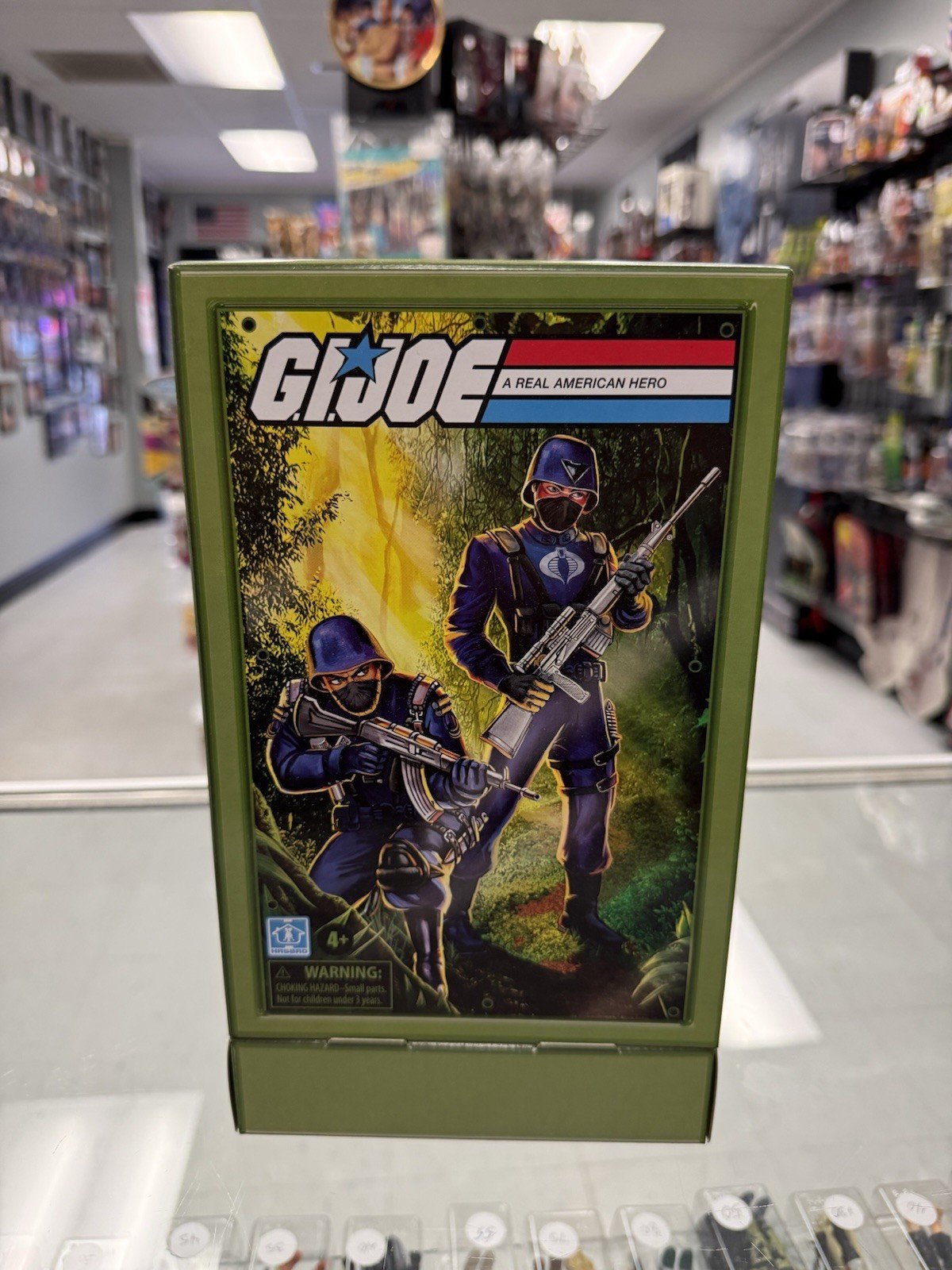G.I. Joe Retro Collection Cobra Officer & Cobra Trooper – Pack of 2