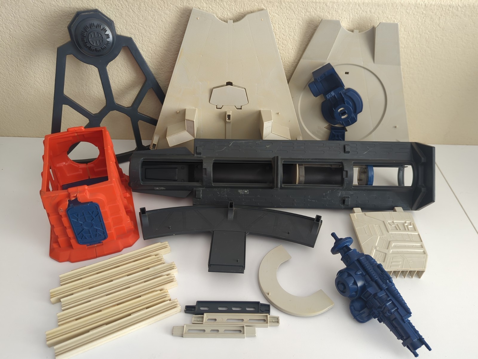 Vintage Star Wars Death Star Space Station Playset PARTS LOT Kenner 1978