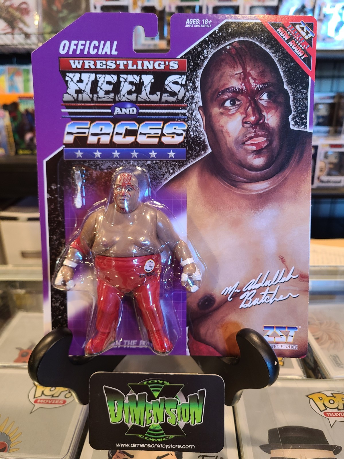 ZOMBIE SAILOR’S TOYS WRESTLING’S HEELS AND FACES ABDULLAH THE BUTCHER FIGURE ZST