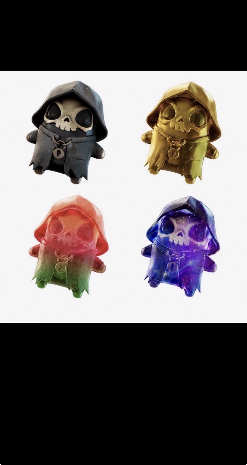 All 4 Grim Sprites