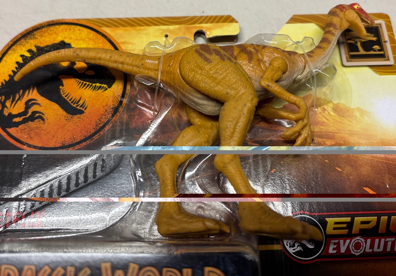 Jurassic World Chaos Theory Gallimimus Epic Evolution Danger Pack Dinosaur Toy