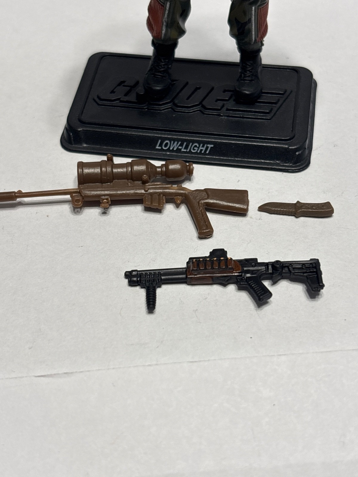 GI Joe Low light v9 2011. 30th Anniversary Slaughters Marauders .In Great shape.