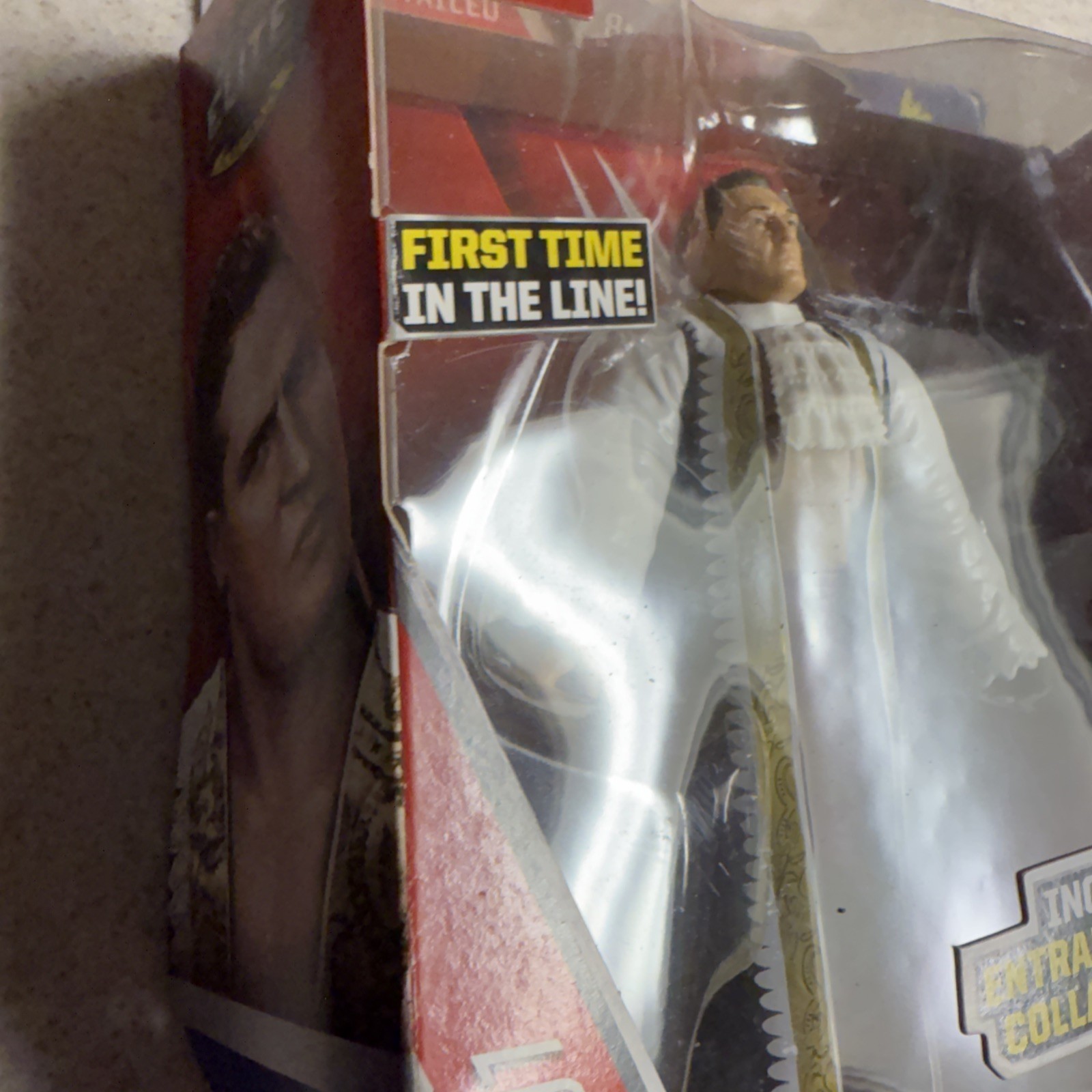 WWE Lord Steven Regal Elite Series 45 Mattel WCW Flashback NXT Box Wear
