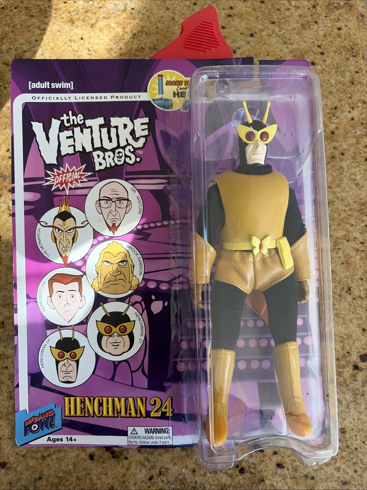 Adult Swim The Venture Bros Henchman 24 8″ Action Figure toy New SEALED RARE
