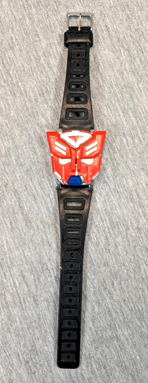 Vintage Transformers Time Warriors G1 Hasbro 1984 Mail Away Digital Watch P/R
