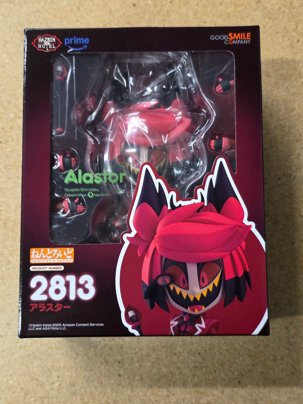 Hazbin Hotel Alastor Nendoroid 2813 Figure Good Smile