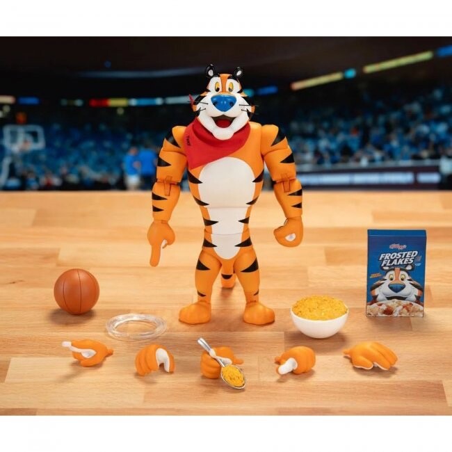 Jada Toys Action Figure 6″ Tony The Tiger Kellogg’s Frosted Flakes Collectible