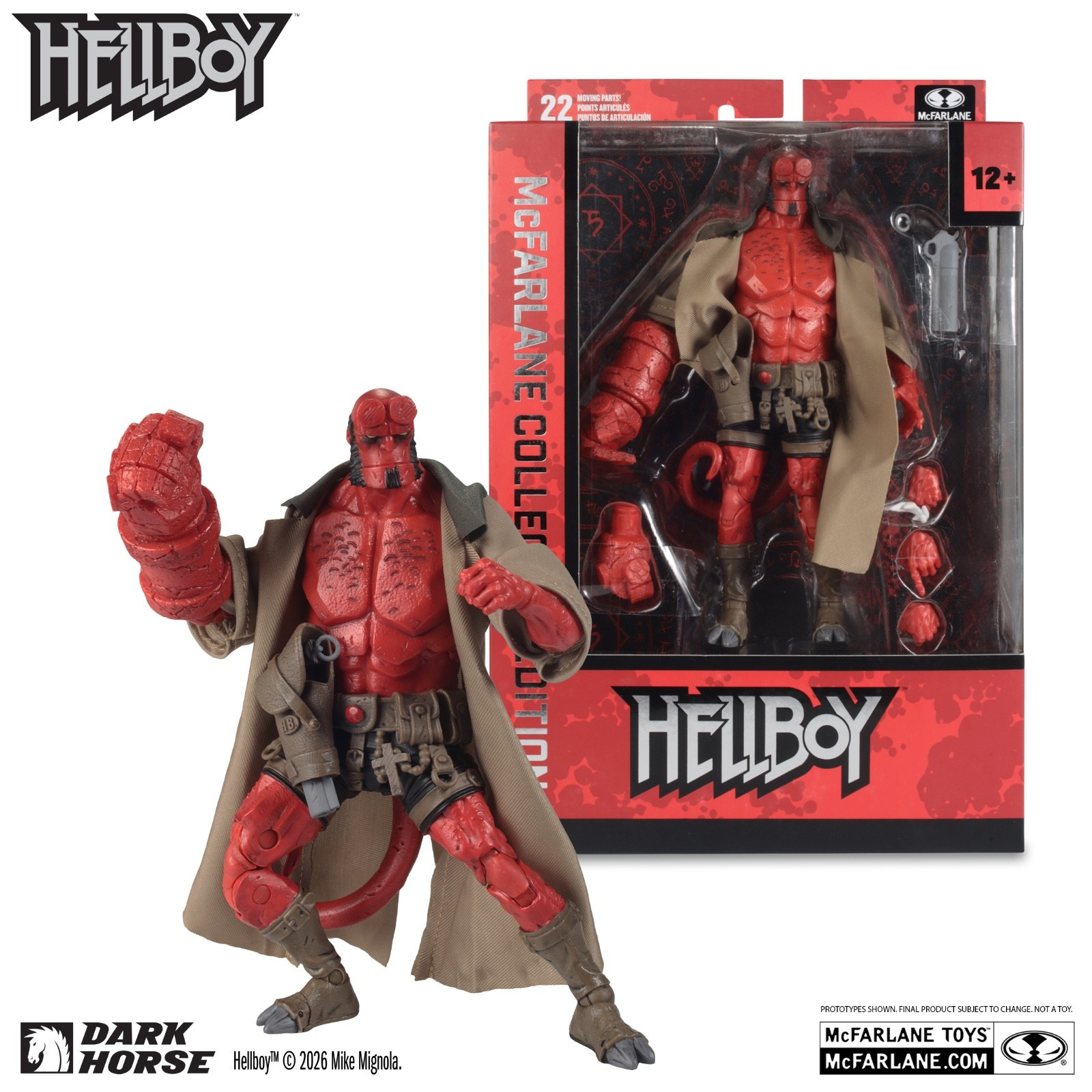 McFarlane Toys Dark Horse Comics Hellboy Collector Edition #60 7-Inch Figure