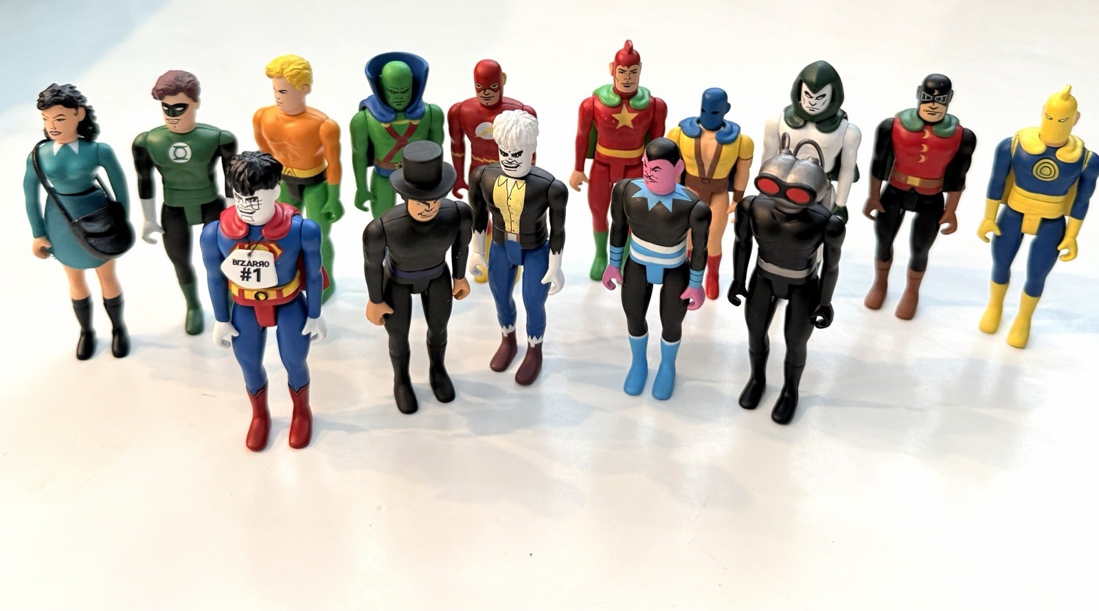 DC Direct Pocket Super Heroes 15 Figure Lot Flash Green Lantern Legion of Doom