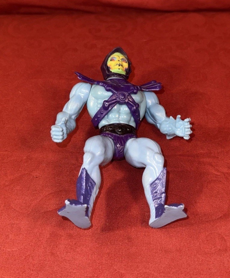 Vintage 1981 MOTU Half Boot Skeletor He Man Masters Of The Universe Soft Head