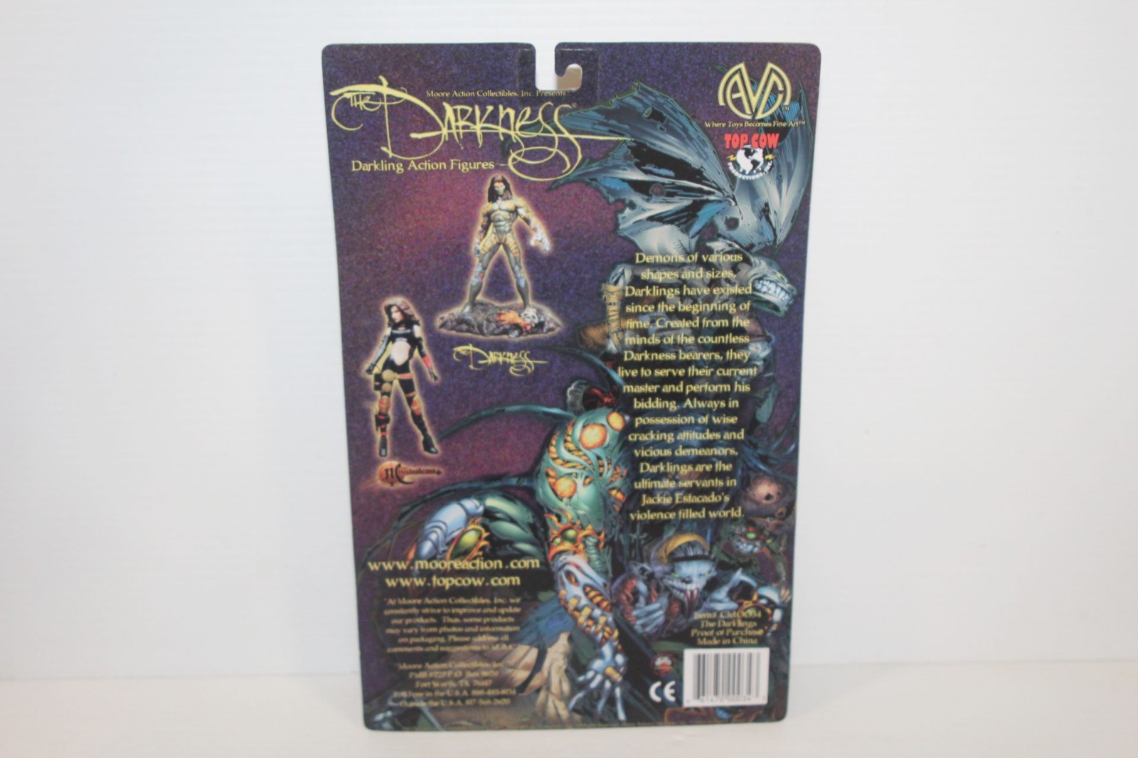 Darkling Action Figures – 2001 The Darkness Moore Action Collectibles Top Cow