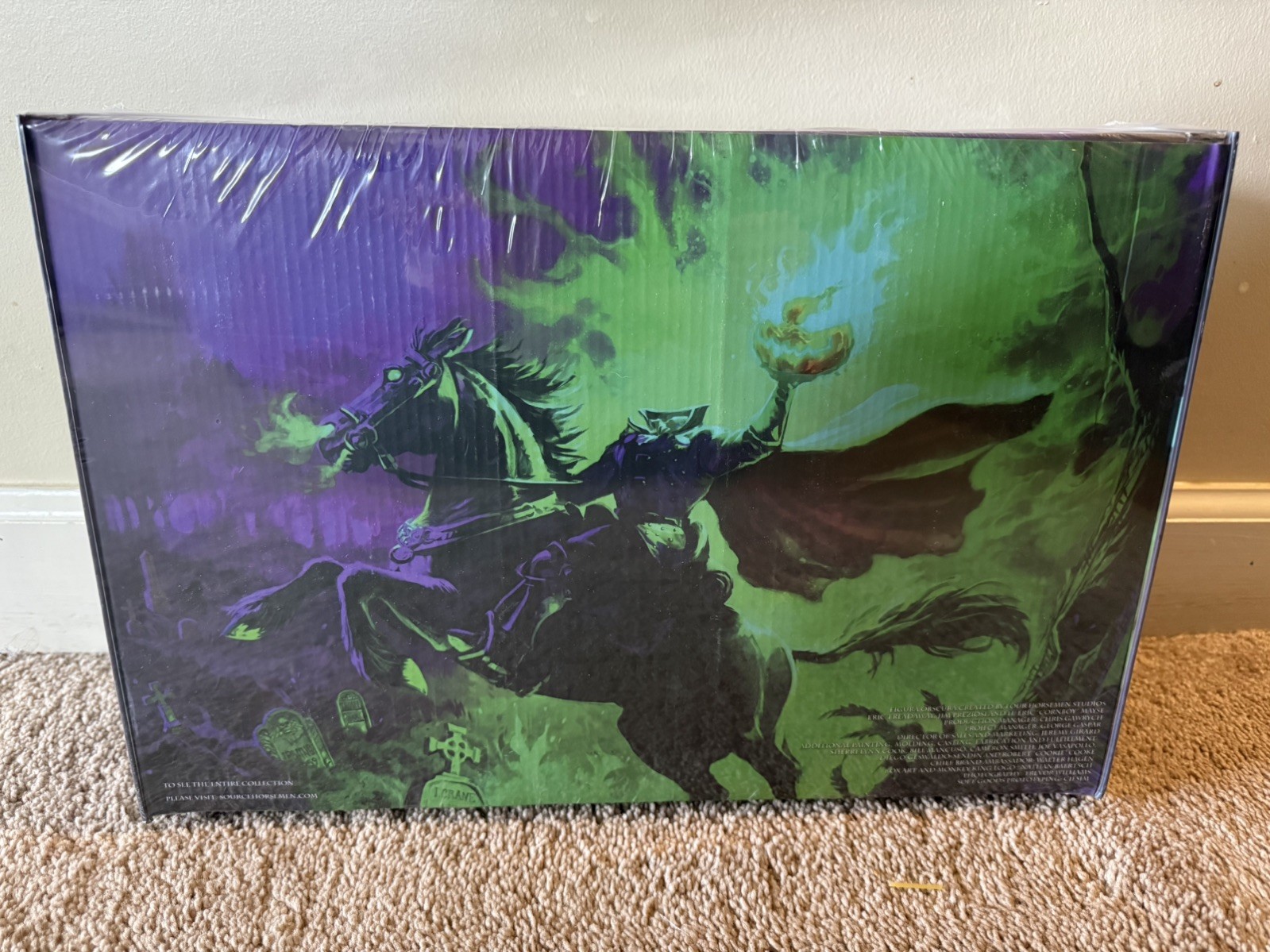 Four Horsemen Figura Obscura Mythic Legions Headless Horseman Green Spectral Ver