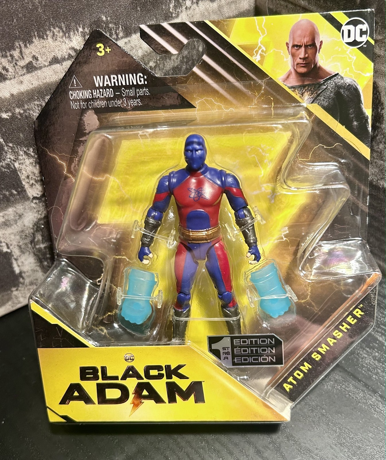 Black Adam – 1st Edition – Atom Smasher – 4″ Action Figure Spin Master 2022 NEW