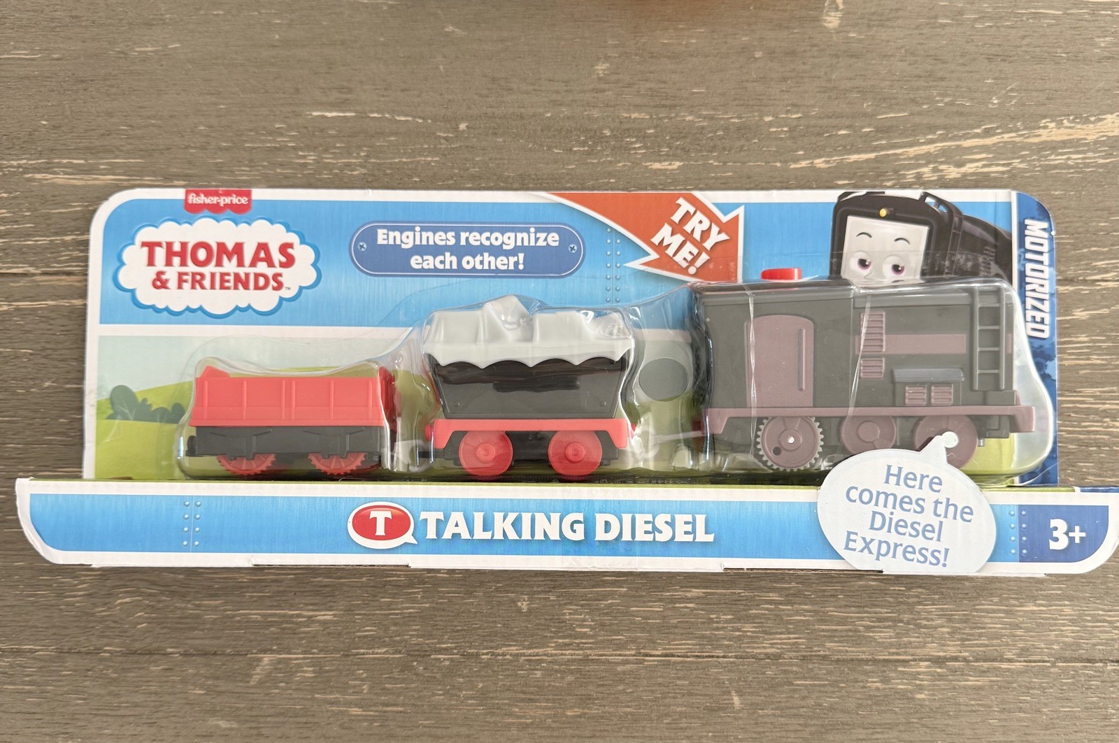 Thomas & Friends Motorized Talking Diesel Train New in Box Fisher Price