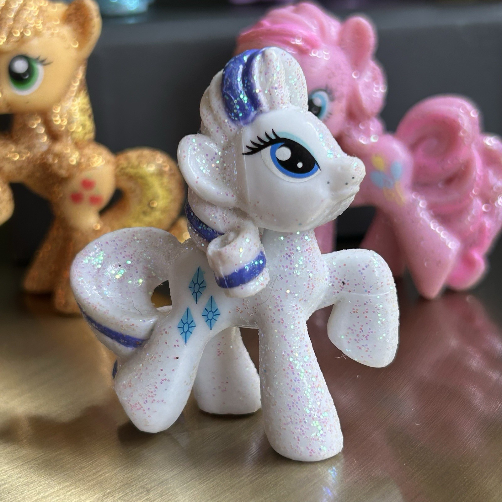 My Little Pony Blind Bag “THE MANE 6” lot (SPARKLE FRIENDS set) Mini FIM G4